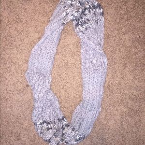 Gray/Multi Color Infinity Scarf